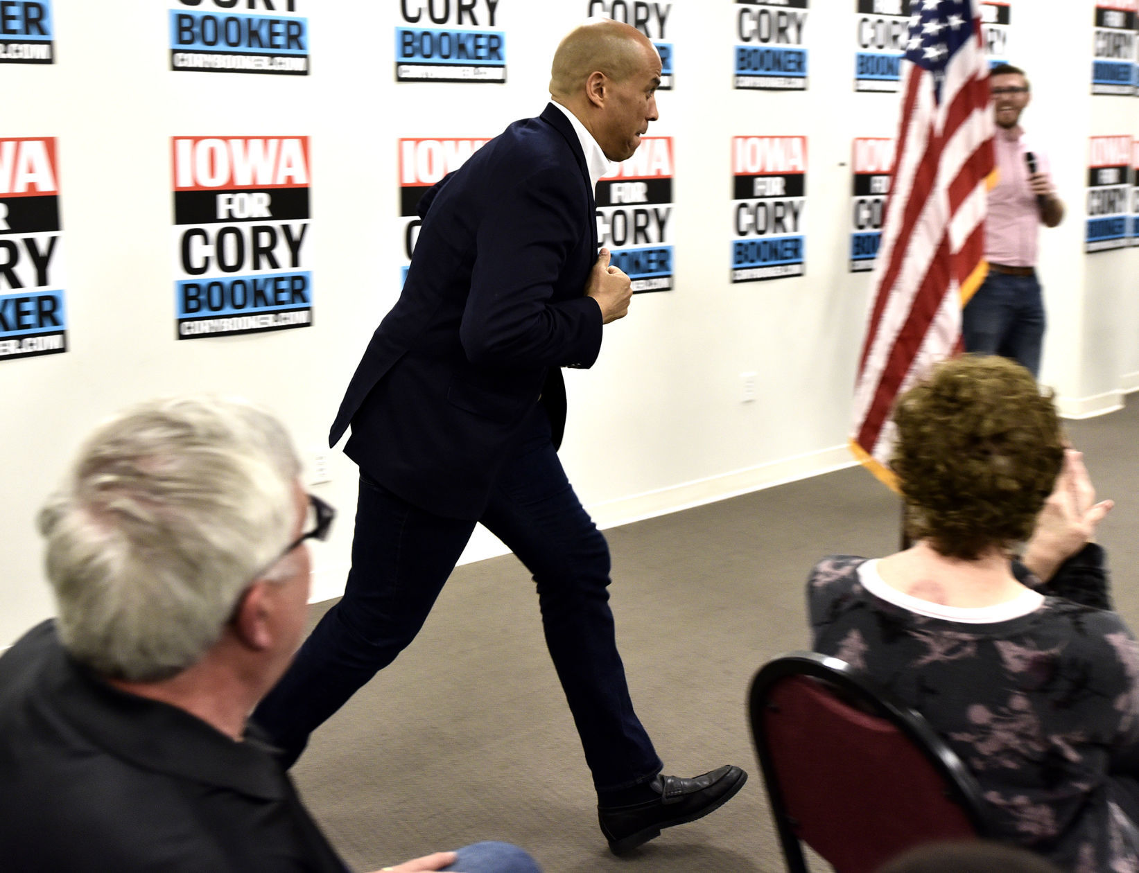 Cory Booker Sioux City campaign